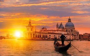 Venedig im Sonnenaufgang