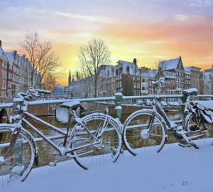 Amsterdam im Winter